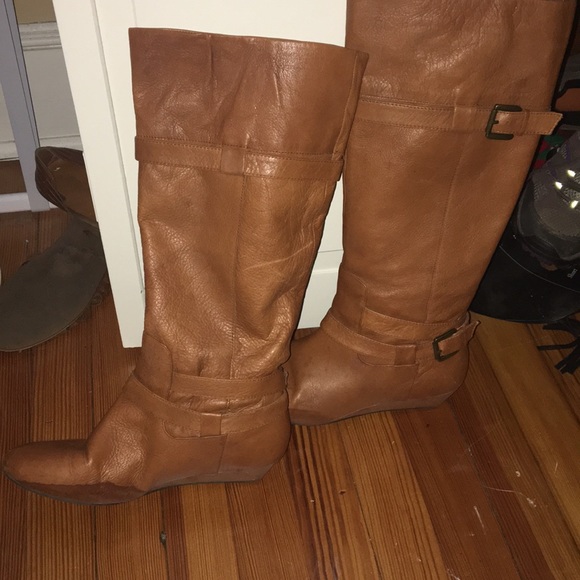 Leather riding boots - Picture 3 of 5